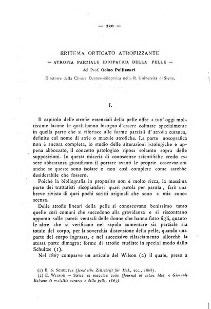 Giornale italiano delle malattie veneree e della pelle