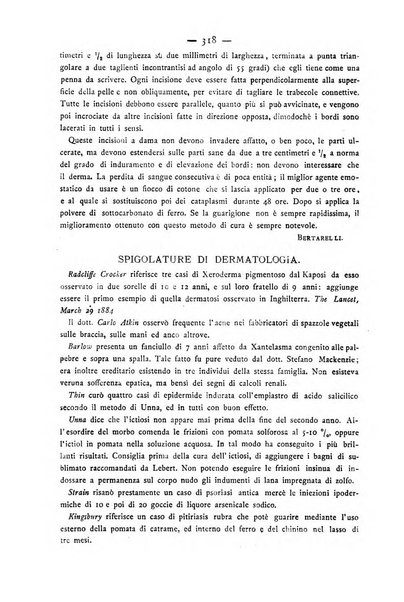 Giornale italiano delle malattie veneree e della pelle