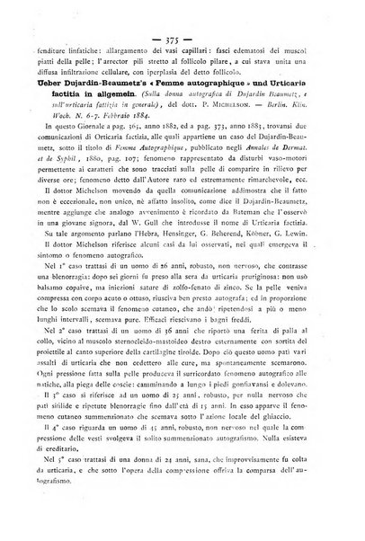 Giornale italiano delle malattie veneree e della pelle