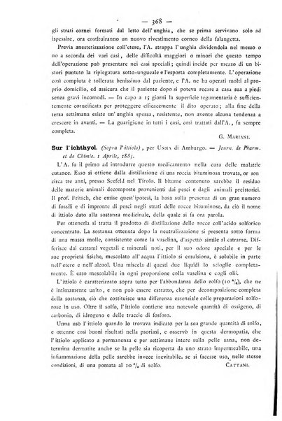 Giornale italiano delle malattie veneree e della pelle