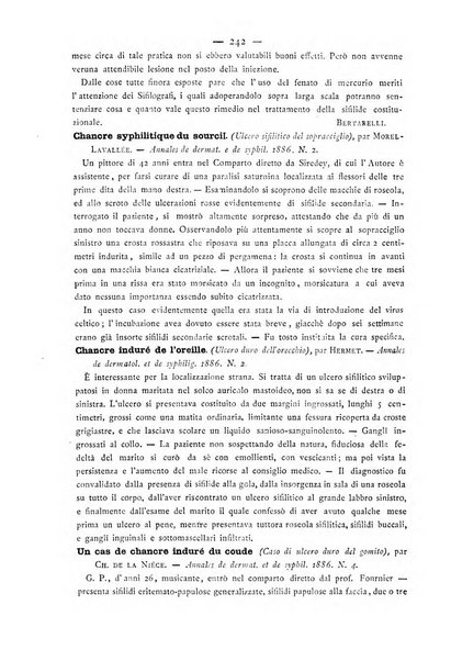 Giornale italiano delle malattie veneree e della pelle