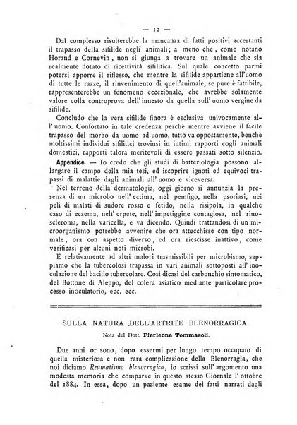 Giornale italiano delle malattie veneree e della pelle