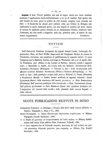 Giornale italiano delle malattie veneree e della pelle