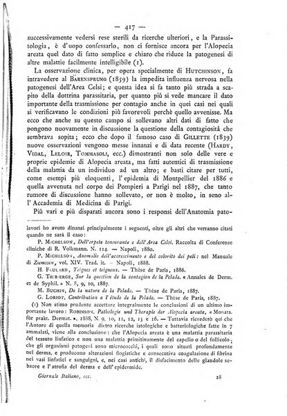 Giornale italiano delle malattie veneree e della pelle