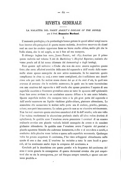 Giornale italiano delle malattie veneree e della pelle