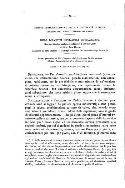 Giornale italiano delle malattie veneree e della pelle