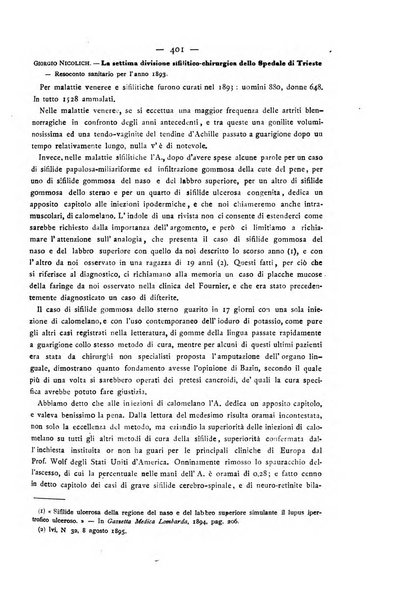 Giornale italiano delle malattie veneree e della pelle