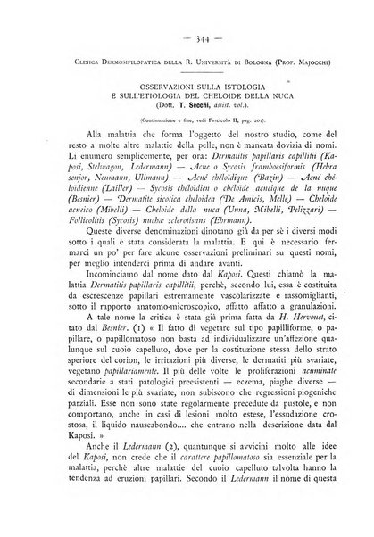 Giornale italiano delle malattie veneree e della pelle