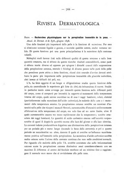 Giornale italiano delle malattie veneree e della pelle