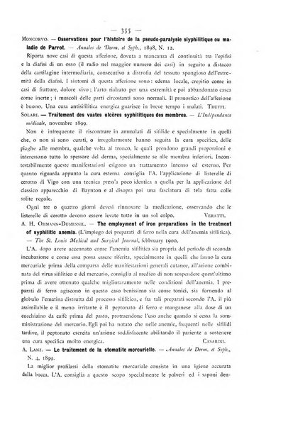 Giornale italiano delle malattie veneree e della pelle