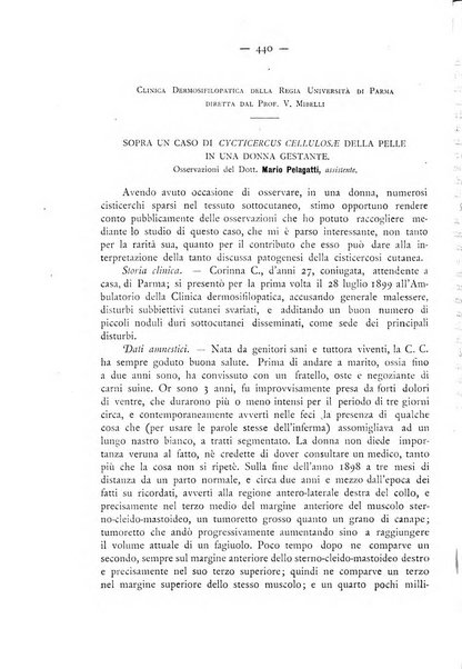 Giornale italiano delle malattie veneree e della pelle