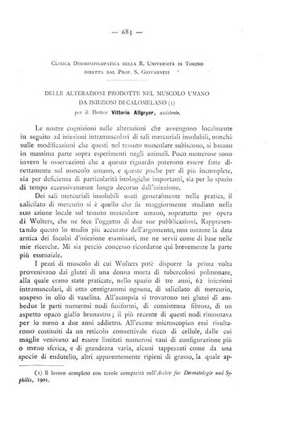 Giornale italiano delle malattie veneree e della pelle