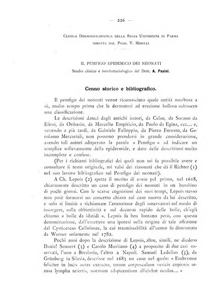 Giornale italiano delle malattie veneree e della pelle