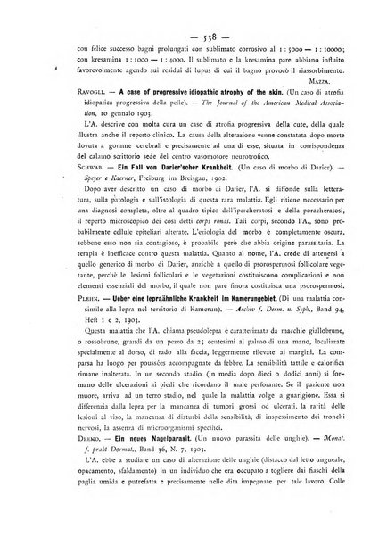 Giornale italiano delle malattie veneree e della pelle