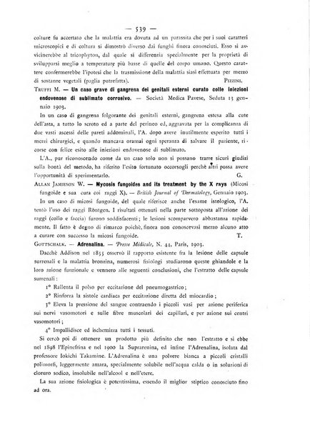 Giornale italiano delle malattie veneree e della pelle