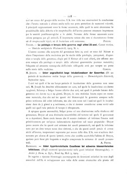 Giornale italiano delle malattie veneree e della pelle