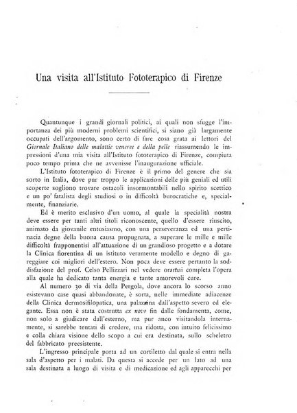 Giornale italiano delle malattie veneree e della pelle