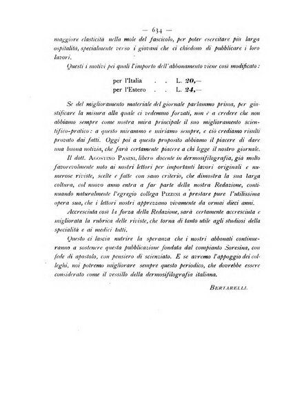 Giornale italiano delle malattie veneree e della pelle