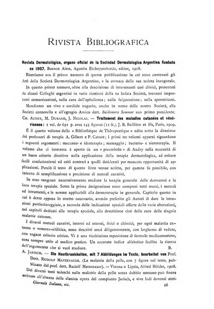 Giornale italiano delle malattie veneree e della pelle