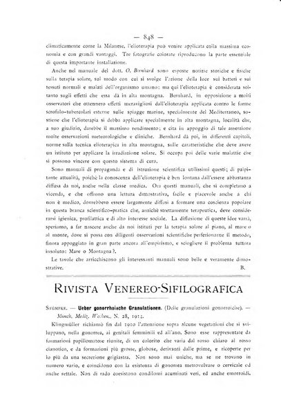 Giornale italiano delle malattie veneree e della pelle