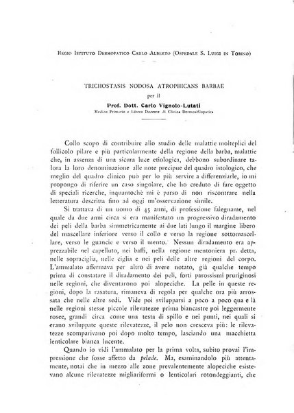 Giornale italiano delle malattie veneree e della pelle