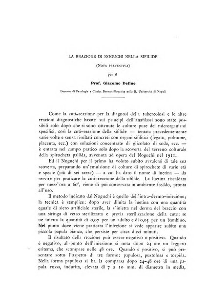 Giornale italiano delle malattie veneree e della pelle