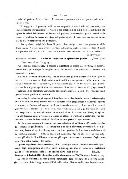 Giornale italiano delle malattie veneree e della pelle