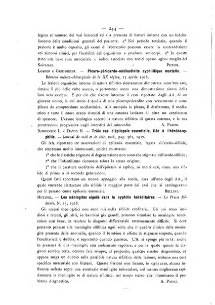 Giornale italiano delle malattie veneree e della pelle