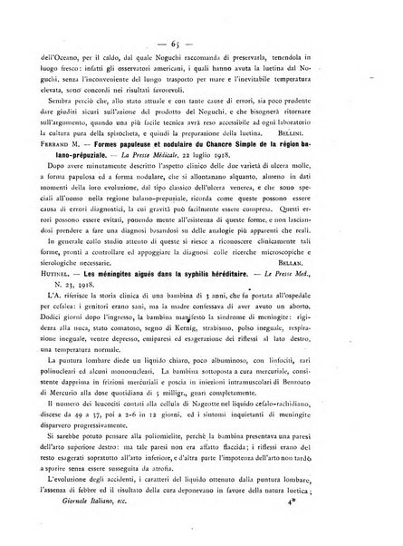 Giornale italiano delle malattie veneree e della pelle