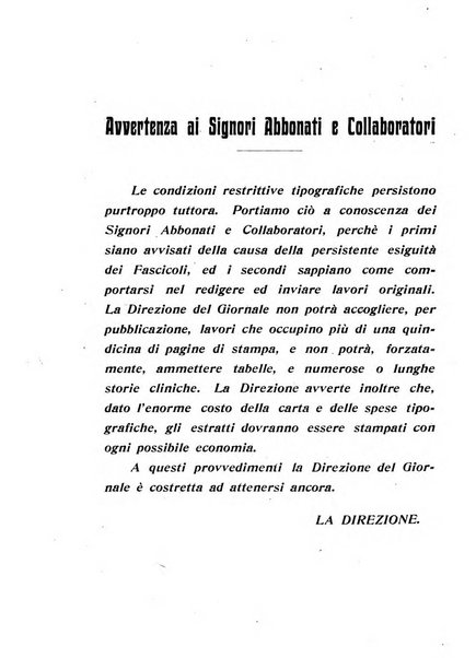 Giornale italiano delle malattie veneree e della pelle