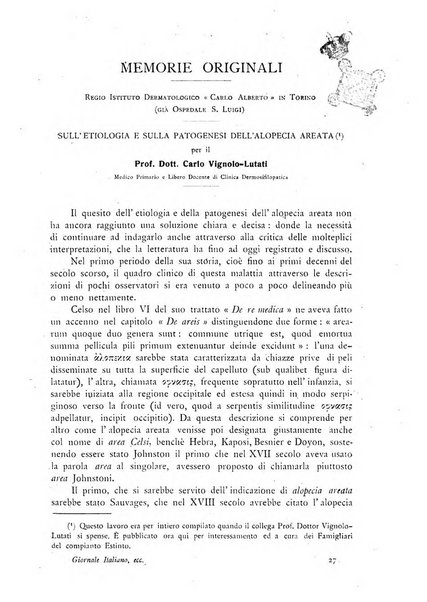 Giornale italiano delle malattie veneree e della pelle