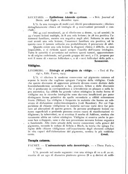 Giornale italiano delle malattie veneree e della pelle