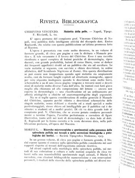 Giornale italiano delle malattie veneree e della pelle