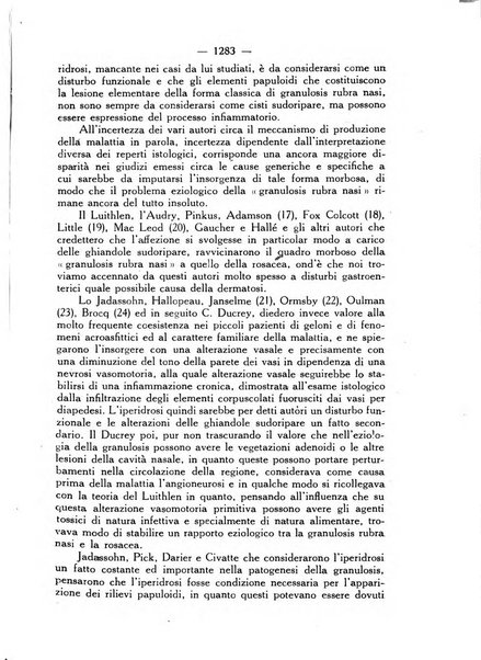 Giornale italiano delle malattie veneree e della pelle