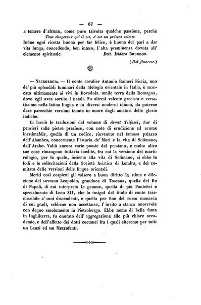 Il giornale letterario scientifico modenese raccolta periodica di produzioni scelte originali italiane e straniere inedite in Italia