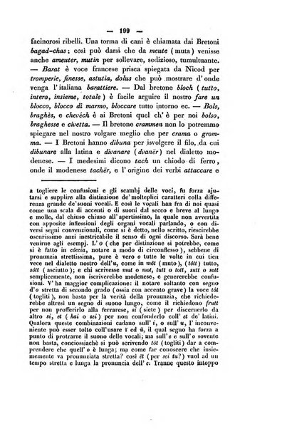 Il giornale letterario scientifico modenese raccolta periodica di produzioni scelte originali italiane e straniere inedite in Italia