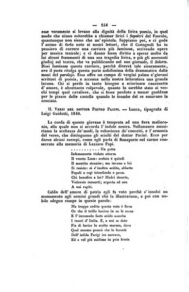 Il giornale letterario scientifico modenese raccolta periodica di produzioni scelte originali italiane e straniere inedite in Italia