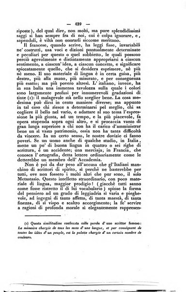 Il giornale letterario scientifico modenese raccolta periodica di produzioni scelte originali italiane e straniere inedite in Italia