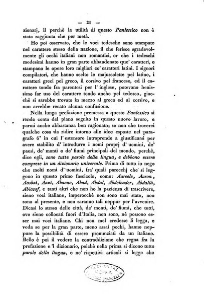 Il giornale letterario scientifico modenese raccolta periodica di produzioni scelte originali italiane e straniere inedite in Italia