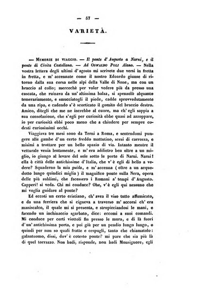 Il giornale letterario scientifico modenese raccolta periodica di produzioni scelte originali italiane e straniere inedite in Italia