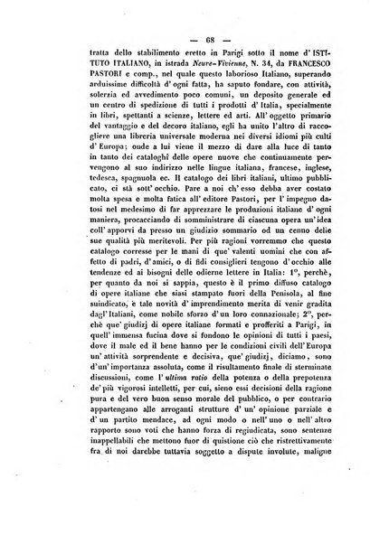 Il giornale letterario scientifico modenese raccolta periodica di produzioni scelte originali italiane e straniere inedite in Italia