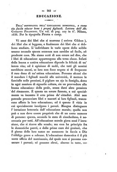 Il giornale letterario scientifico modenese raccolta periodica di produzioni scelte originali italiane e straniere inedite in Italia