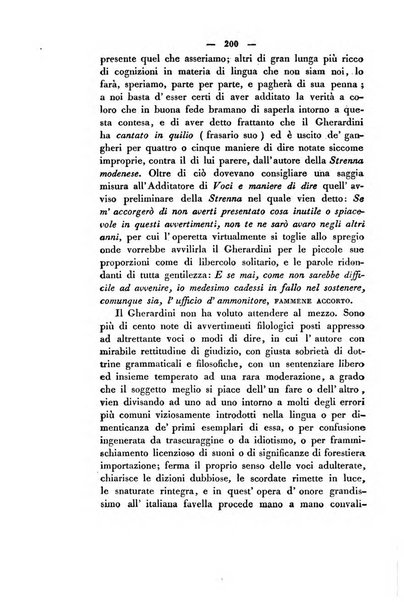 Il giornale letterario scientifico modenese raccolta periodica di produzioni scelte originali italiane e straniere inedite in Italia