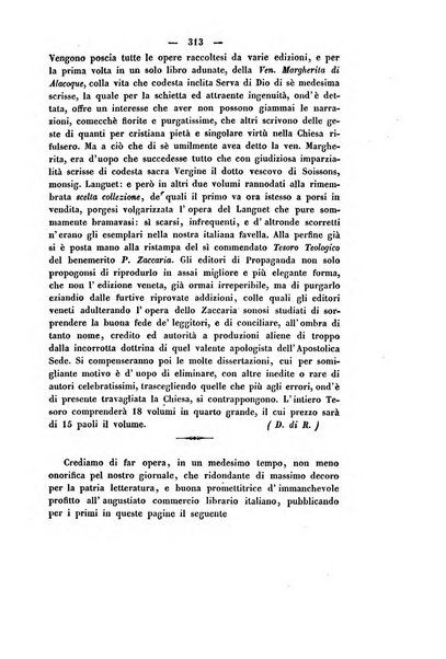 Il giornale letterario scientifico modenese raccolta periodica di produzioni scelte originali italiane e straniere inedite in Italia