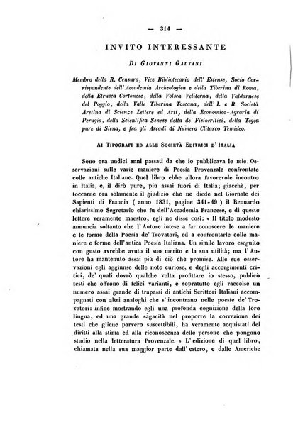 Il giornale letterario scientifico modenese raccolta periodica di produzioni scelte originali italiane e straniere inedite in Italia