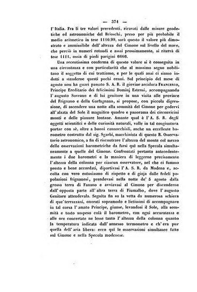 Il giornale letterario scientifico modenese raccolta periodica di produzioni scelte originali italiane e straniere inedite in Italia