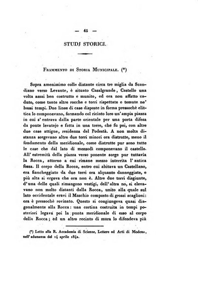 Il giornale letterario scientifico modenese raccolta periodica di produzioni scelte originali italiane e straniere inedite in Italia