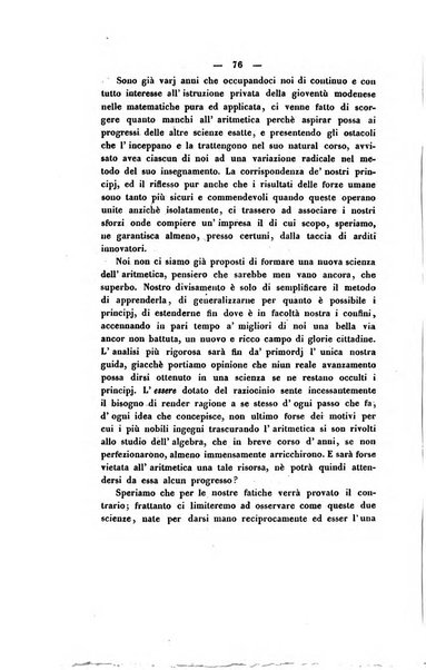 Il giornale letterario scientifico modenese raccolta periodica di produzioni scelte originali italiane e straniere inedite in Italia