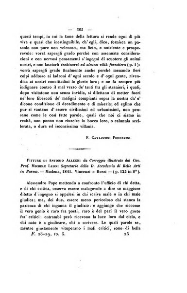 Il giornale letterario scientifico modenese raccolta periodica di produzioni scelte originali italiane e straniere inedite in Italia