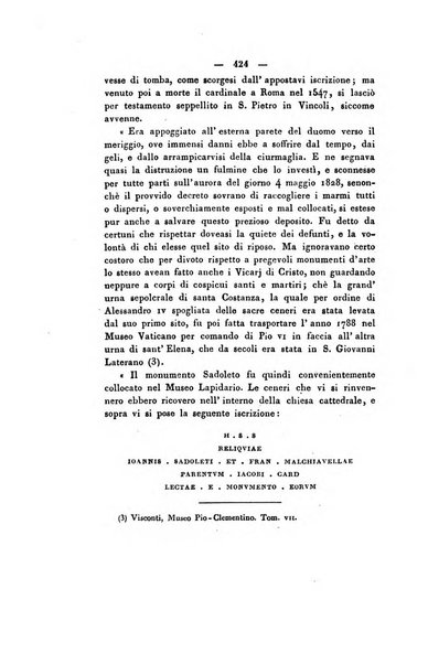 Il giornale letterario scientifico modenese raccolta periodica di produzioni scelte originali italiane e straniere inedite in Italia